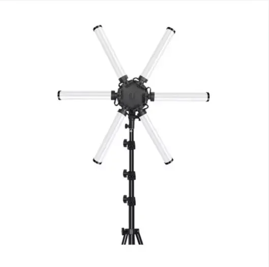 Aro De Luz Led 65cm Estrella 6 Tubos Huge 