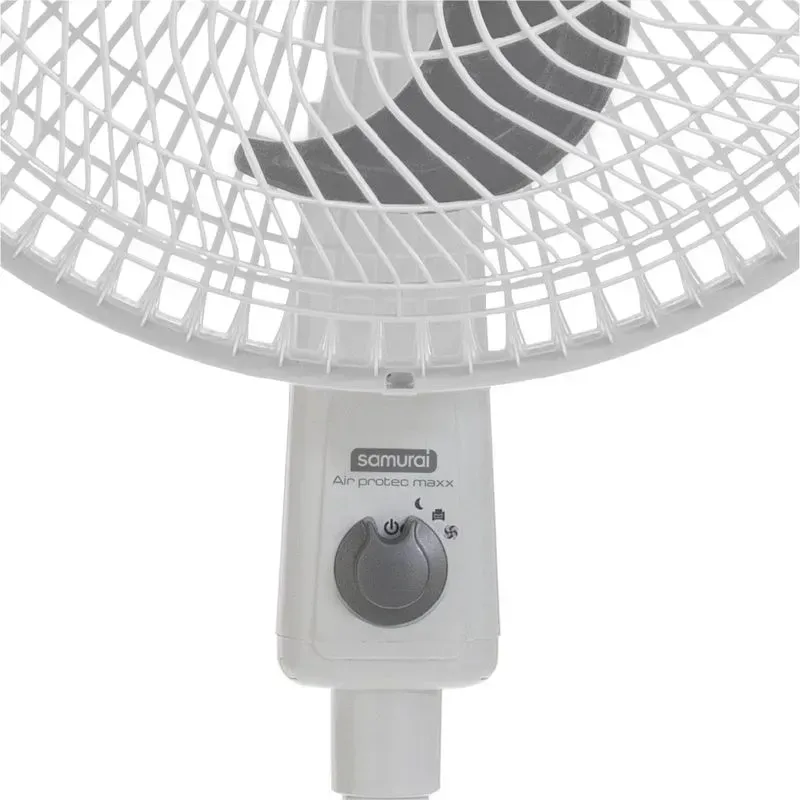 Ventilador Samurai Air Protect Maxx 2En1 Blanco