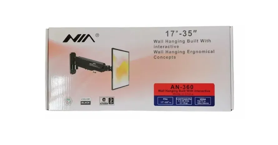 Base Neumática Para Televisor NiaG 17”-35” AN-360