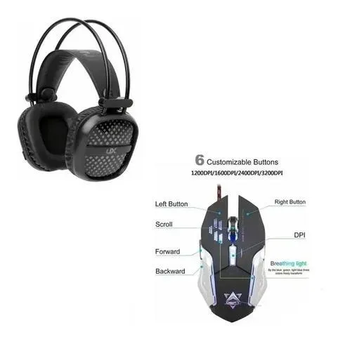 Combo Gamer JX-K58 4 En 1  (Huge)