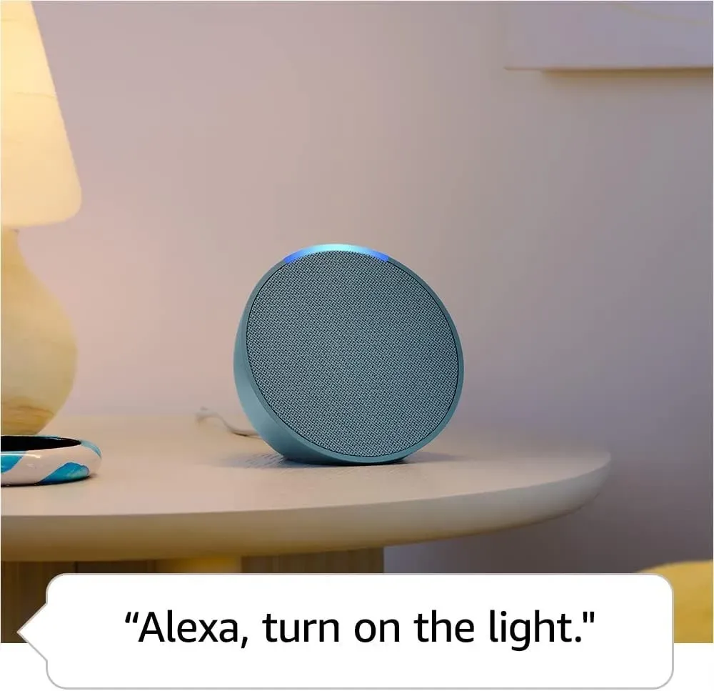 Alexa Echo Pop Amazon Parlante Inteligente Sonido Definido