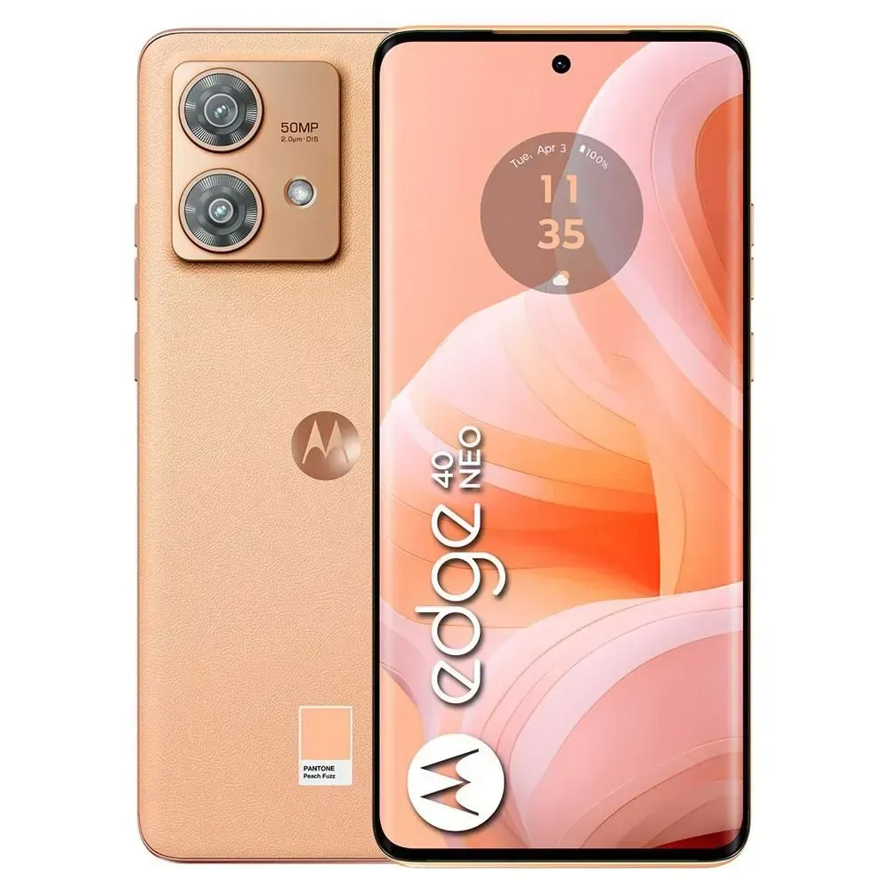 Celular Motorola Edge 40 Neo 256 Gb 5G 8Ram Naranja+obsequio