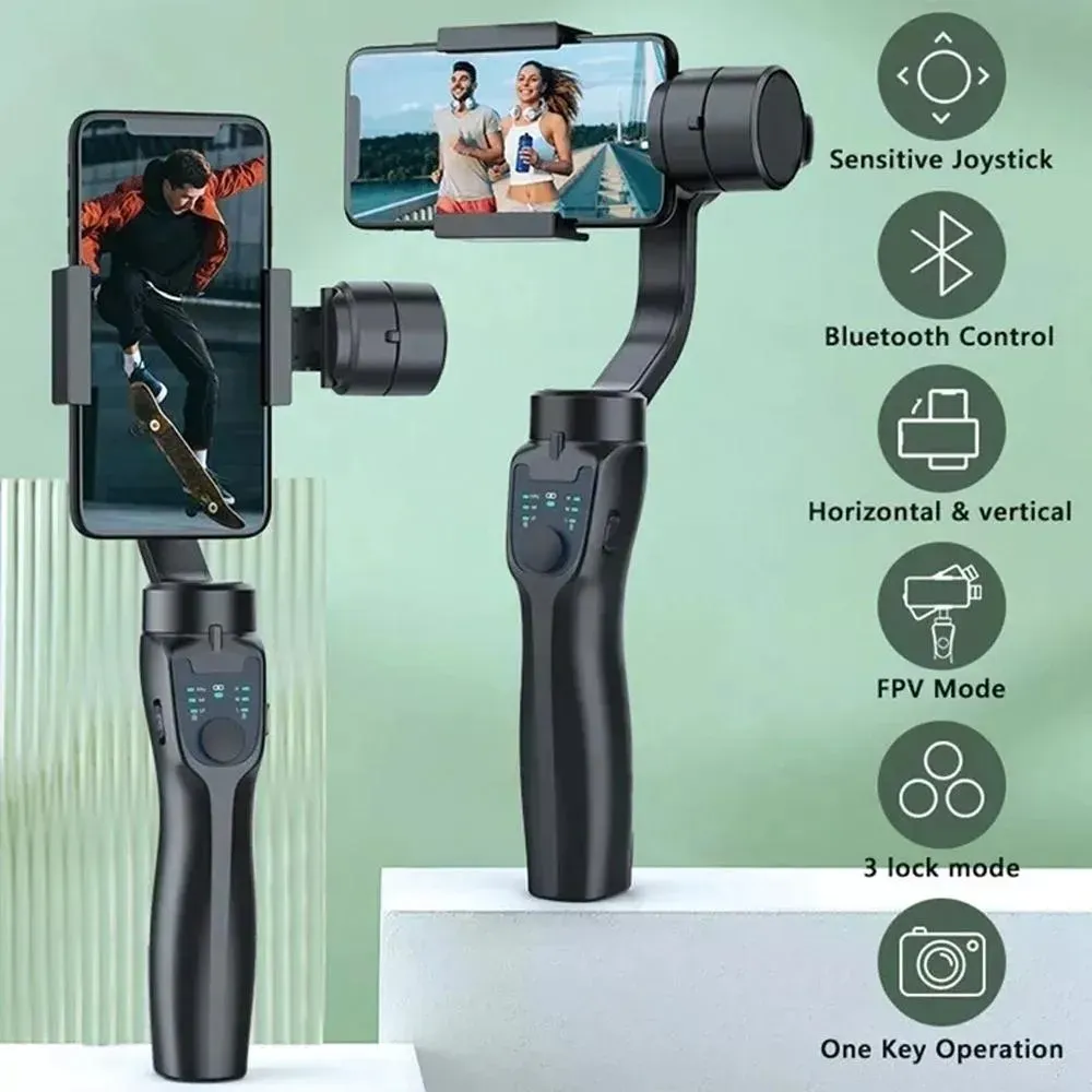 Estabilizador Gimbal Celular 3 Ejes Selfie Videos Alta Calidad   