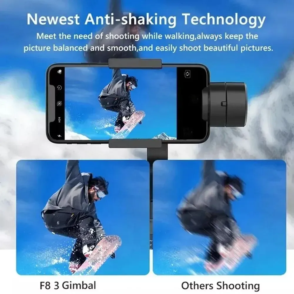 Estabilizador Gimbal Celular 3 Ejes Selfie Videos Alta Calidad   