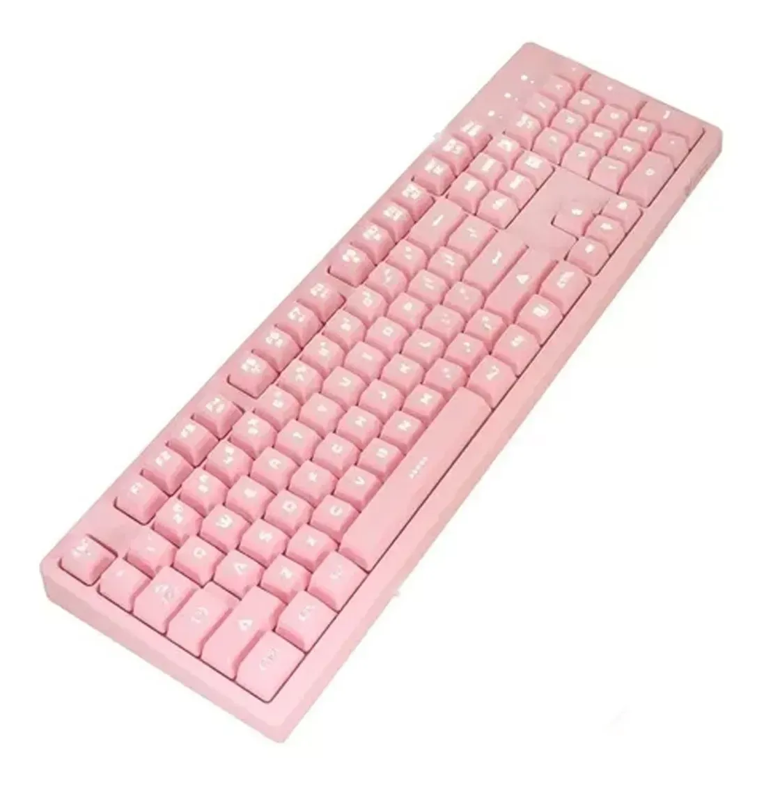 Teclado De Membrana Gamer Onikuma Rosado G25 