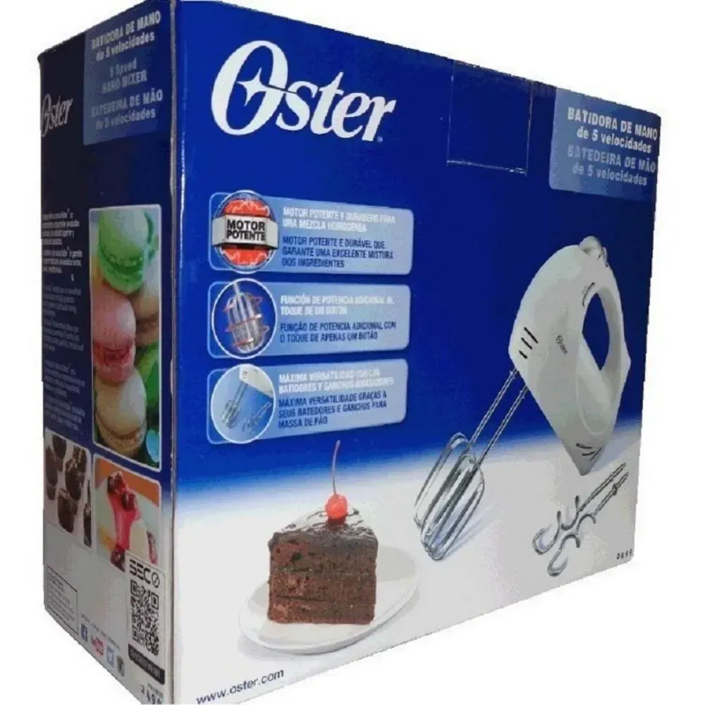 Batidora De Mano Oster 5 velocidades 2499