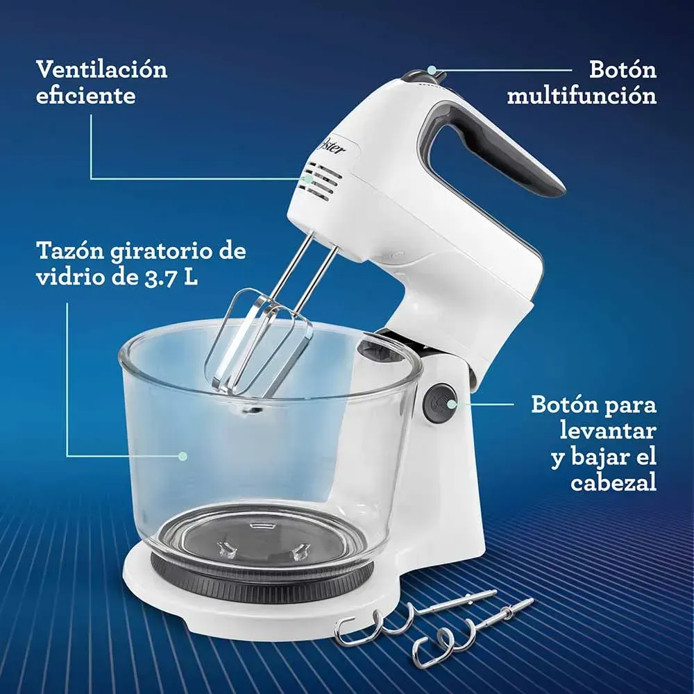 Batidora Oster De Mano y Pedestal  FPSTHS3611