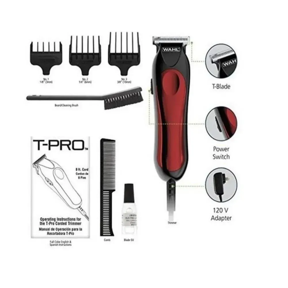 Máquina Wahl T-Pro Corded Trimmer 9307-308