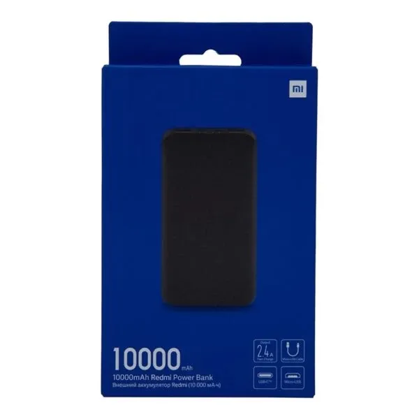 Bateria Power Bank Xiaomi Redmi 10.000 mAh Original Carga Rapioda