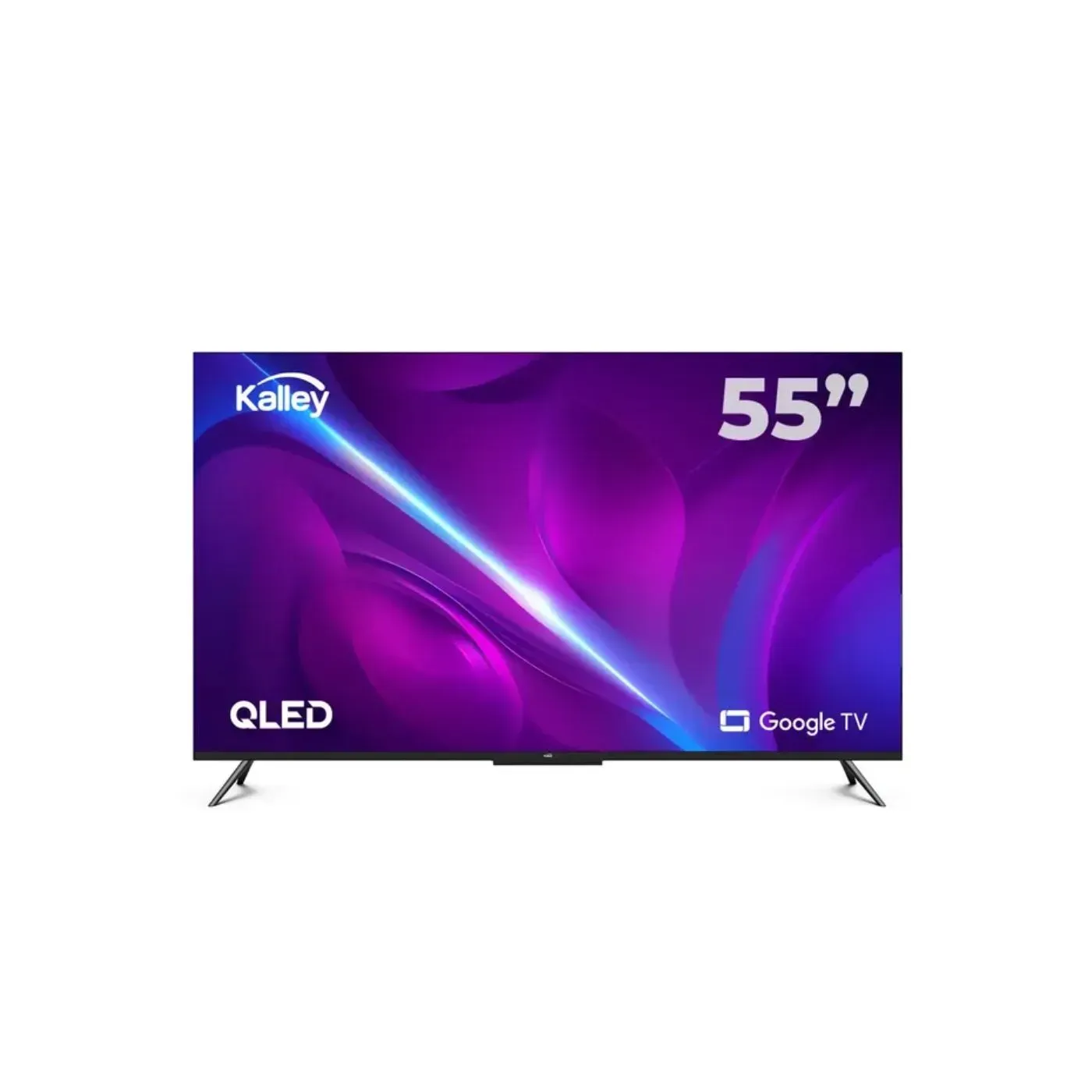 Televisor Kalley 55" Pulgadas K-GTV55UHDQV2 4K-UHD QLED Google TV