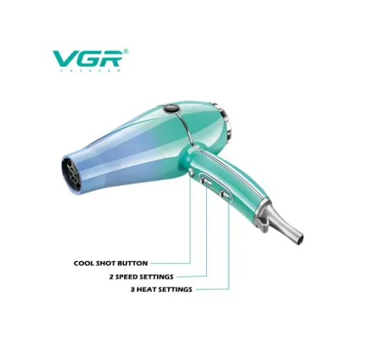 Secador De Pelo Profesional VGR V-452 DB 