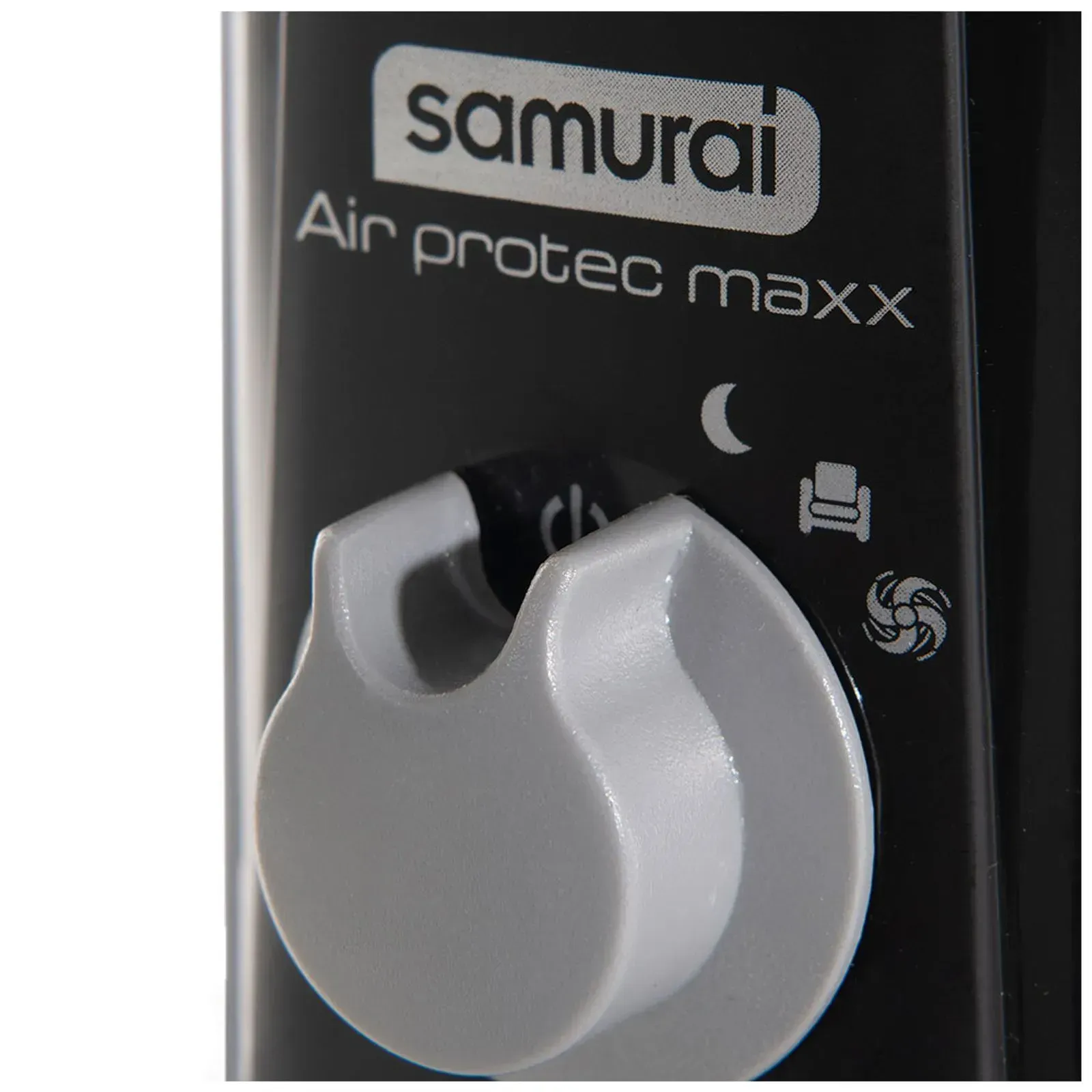 Ventilador Samurai Air Protect Maxx 2En1 Negro