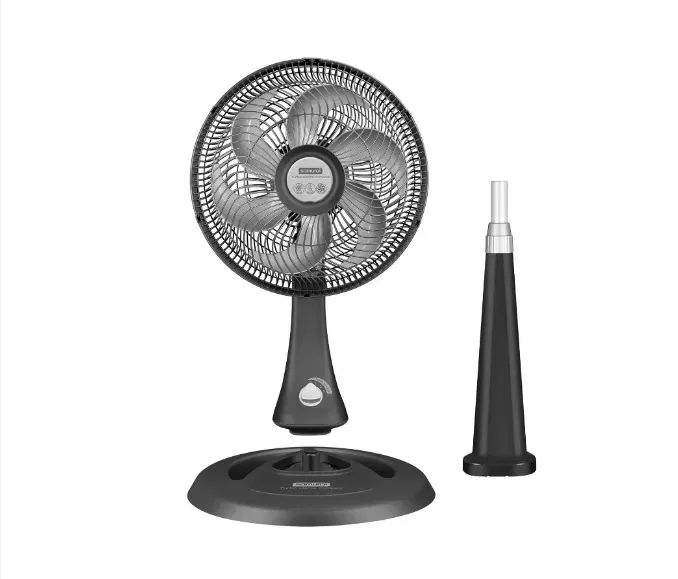 Ventilador Samurai Turbo Silence Maxx Compact 2En1 Negro