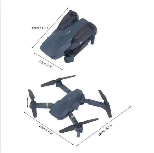 Drone Plegable Doble Camara E88 Huge