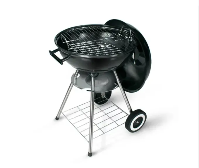 Asador De Carbón BBQ Portable Con Ruedas Home Elements HEJL22017A