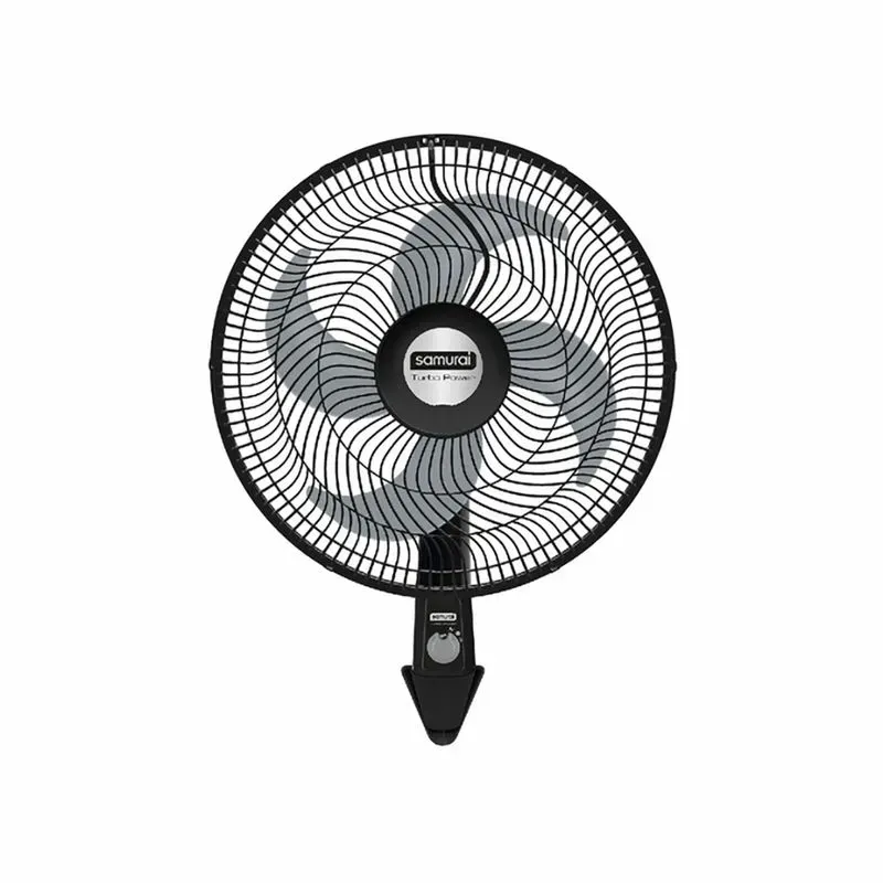 Ventilador Samurai Turbo Power Pared 18 Pulgadas Negro 