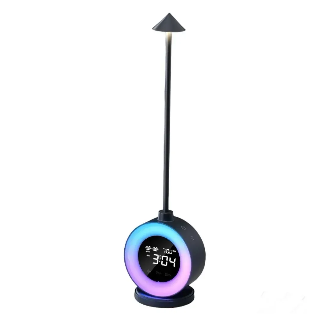 Reloj Despertador Y Lampara Led Decorativa W51