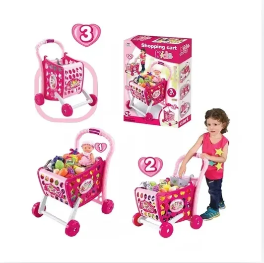 Carrito De Mercado De Juguete Para Niños 008-903 FullGan