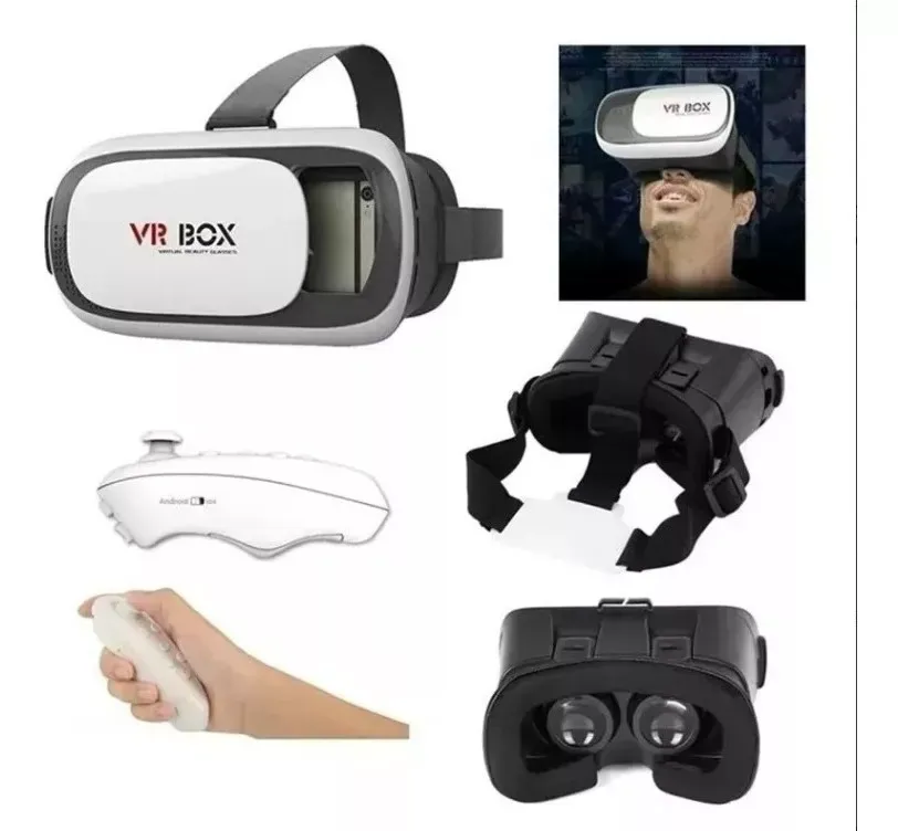 Gafas 3D Realidad Virtual Vr Box + Control  REFVR BOX