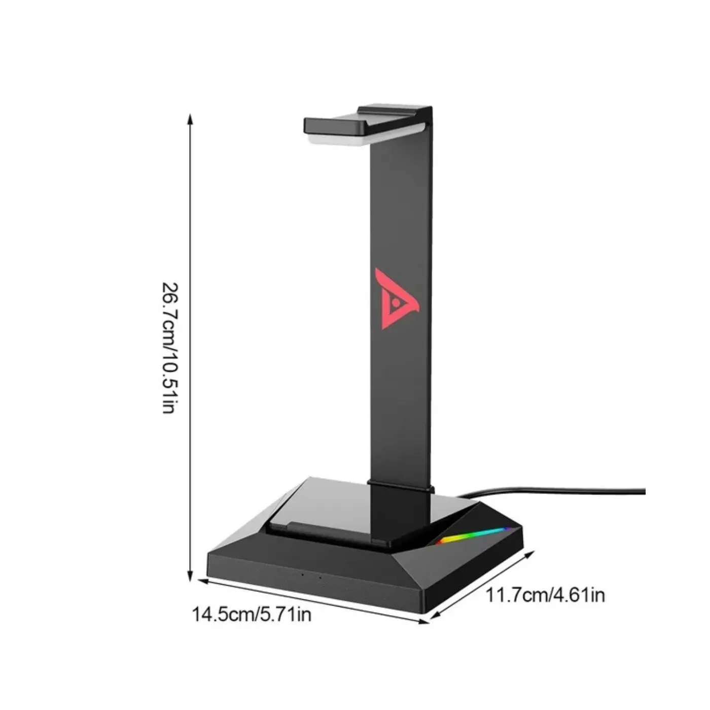 Soporte Audífonos Con Puertos De Cargar Para Celular 2885-18 Huge 