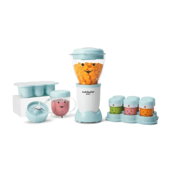 Procesador De Alimentos Para Bebés Nutribullet Baby Bullet 18 Piezas NBY-1848 TM 