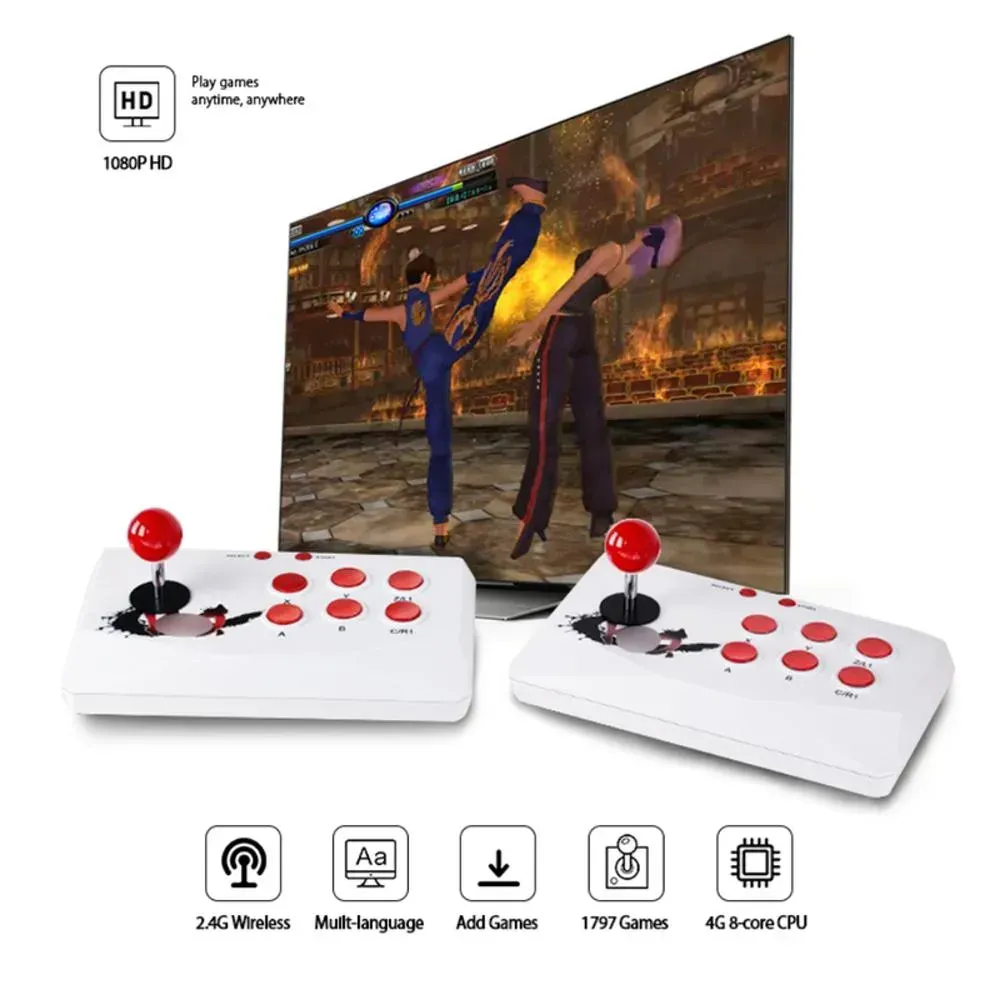 Consola Arcade X6 Home Joystick HD