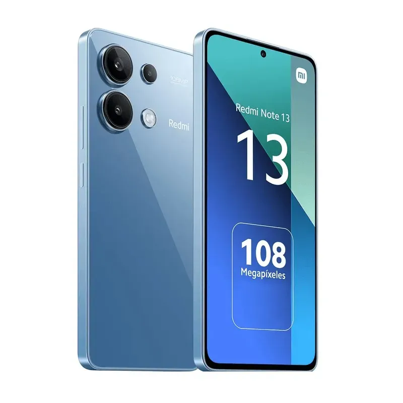 Celular Xiaomi Redmi Note 13 128Gb 6Ram Azul + Audifonos Bt