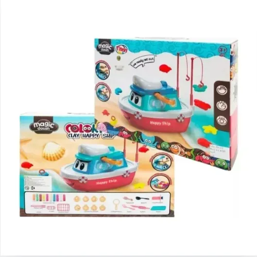 Set De Plastilina Barco Pesquero 8625 FullGan