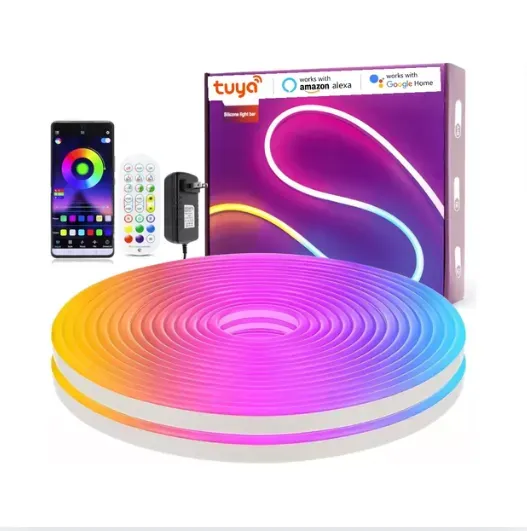 Cinta Led Neon RGB 10 Metros Wifi Alexa Huge 