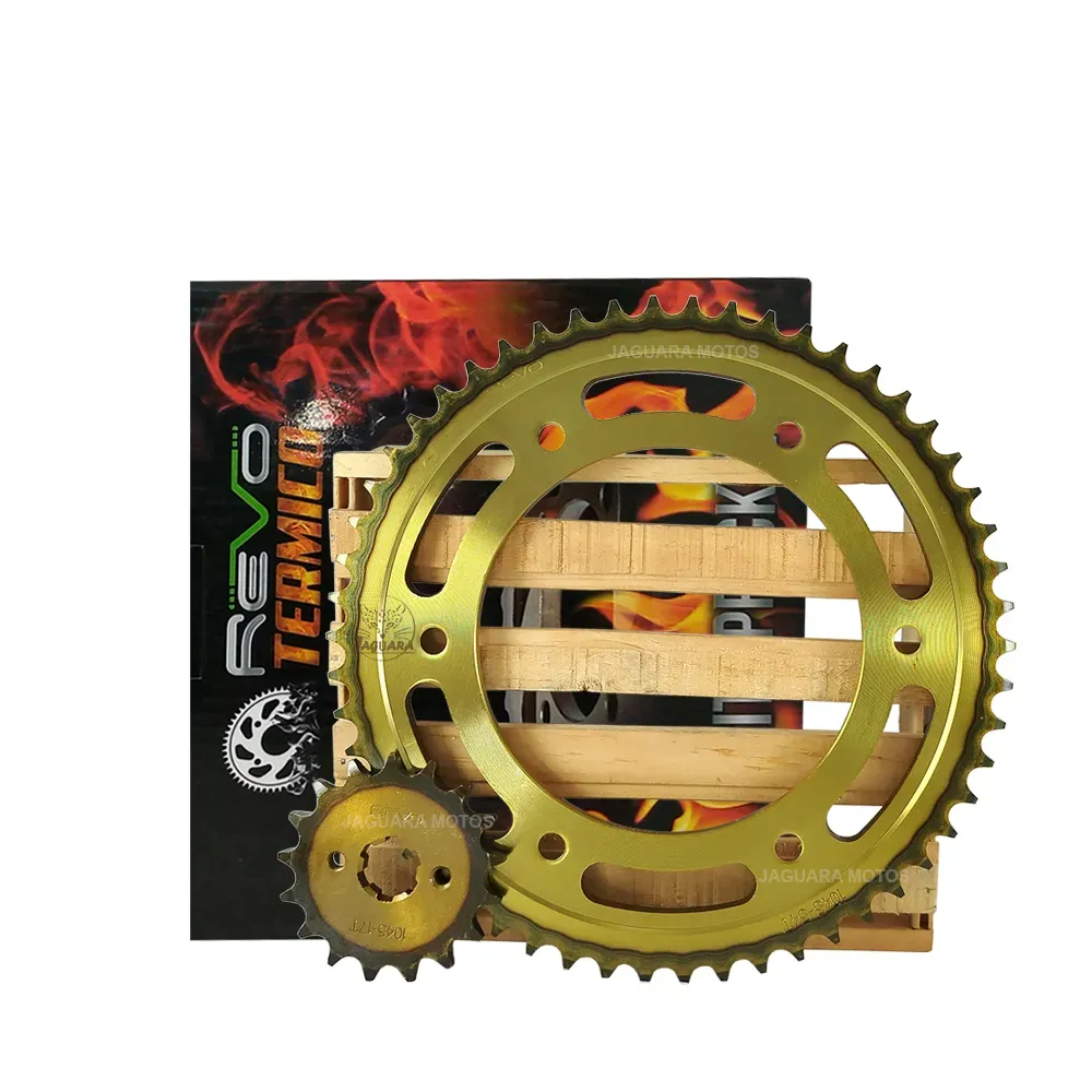 Kit Sprocket Piñones Honda Xr 125l - Nxr 125bros- Sin Cadena