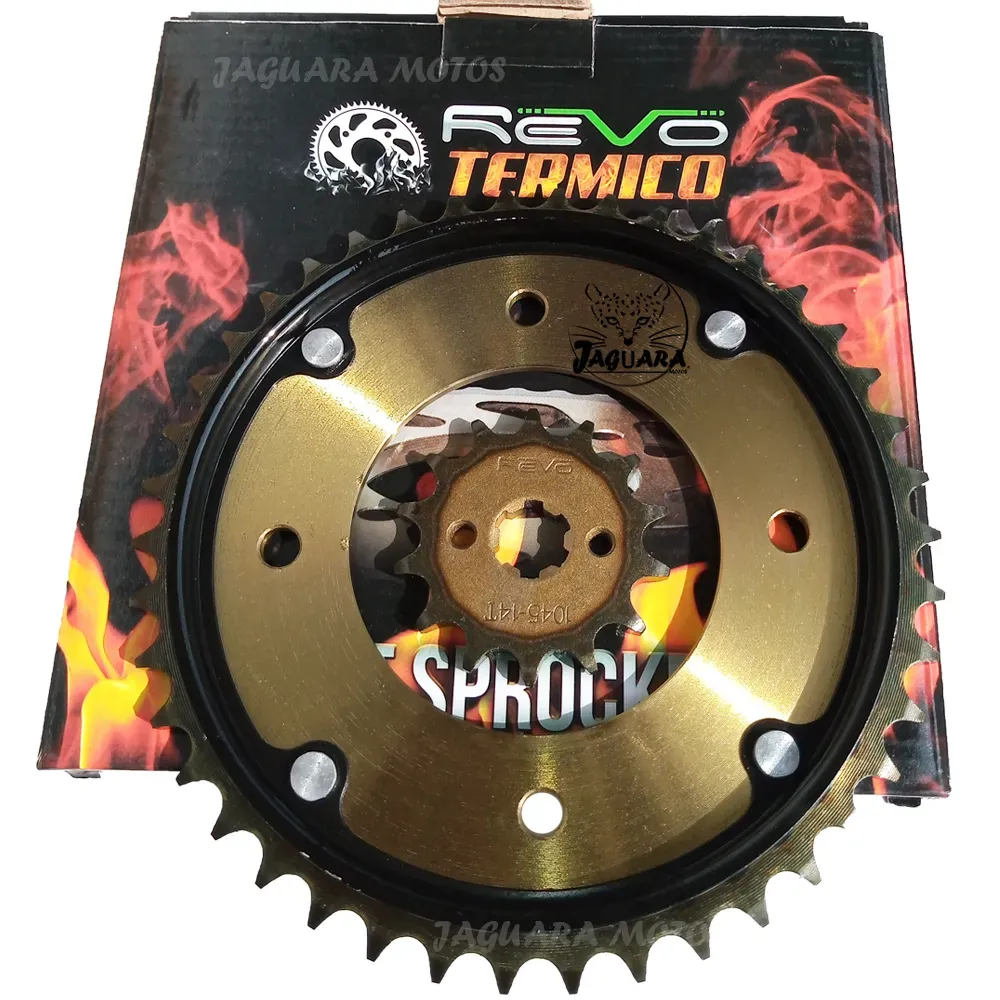 Kit Sprocket Piñones Honda Cb 110/ Dlx F. Disco Revo