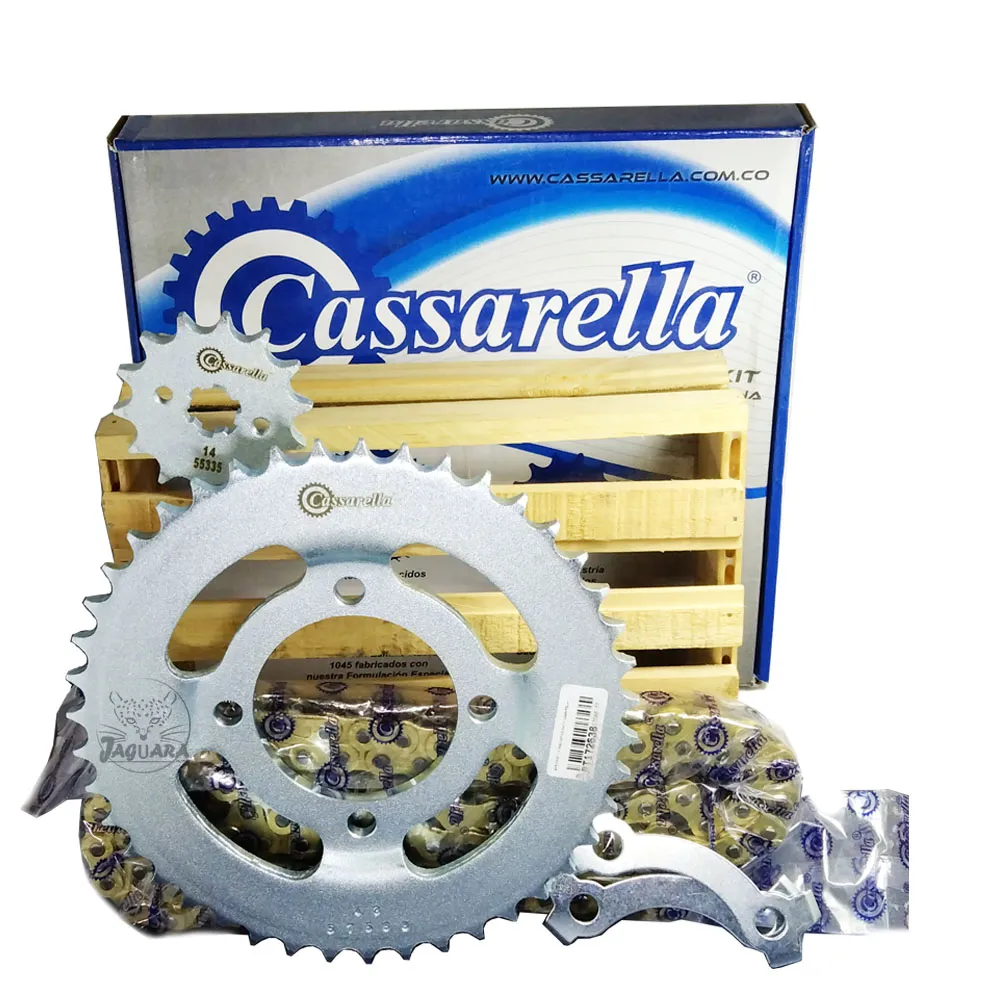 Kit Arrastre Mach 110 Victory Concavo Cad Dorada Cassarella