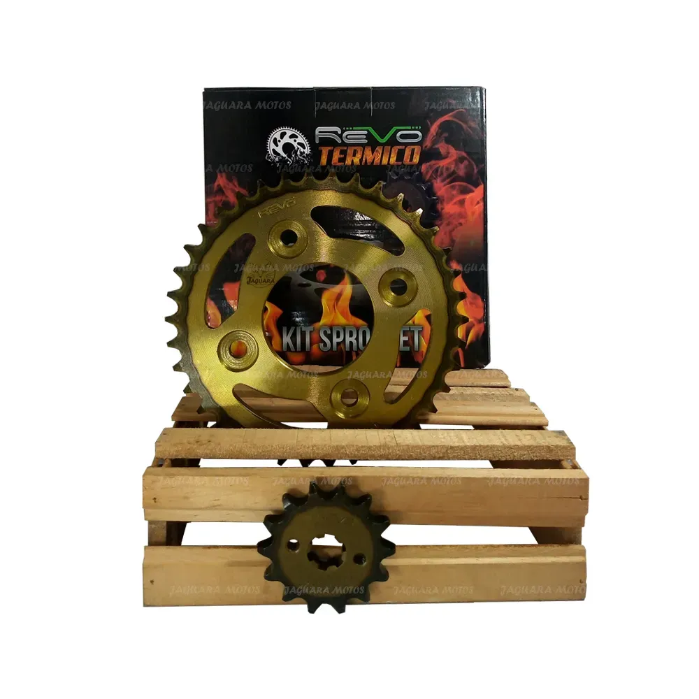 Kit Sprocket Piñones Wave 100 - Wave 2 Revo Sin Cadena