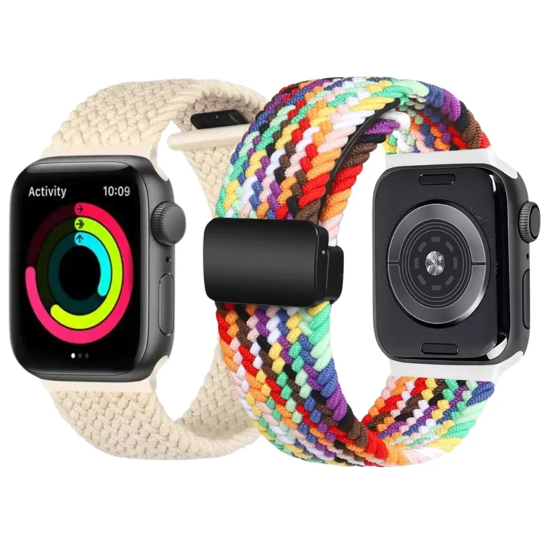 Correa Braided Magnetic para Apple Watch | Pulsos / Banda – 38mm a 49mm