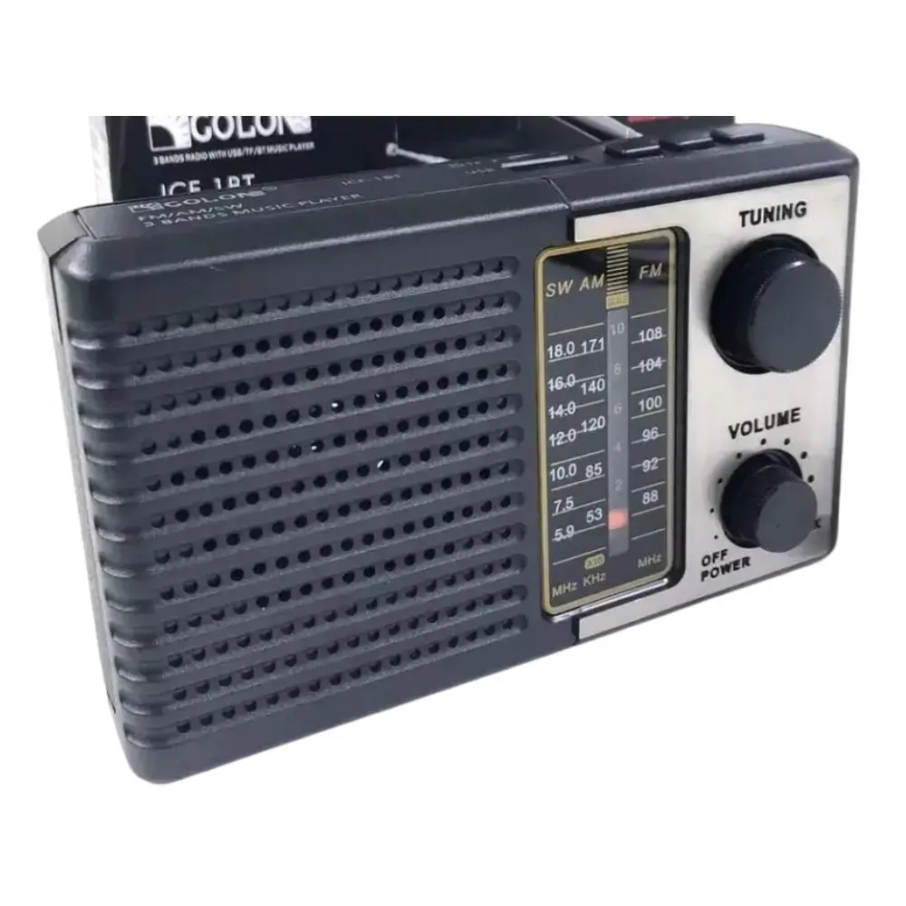 Radio Golon ICF-1BT | Producto Fabricado por MARCA Golon