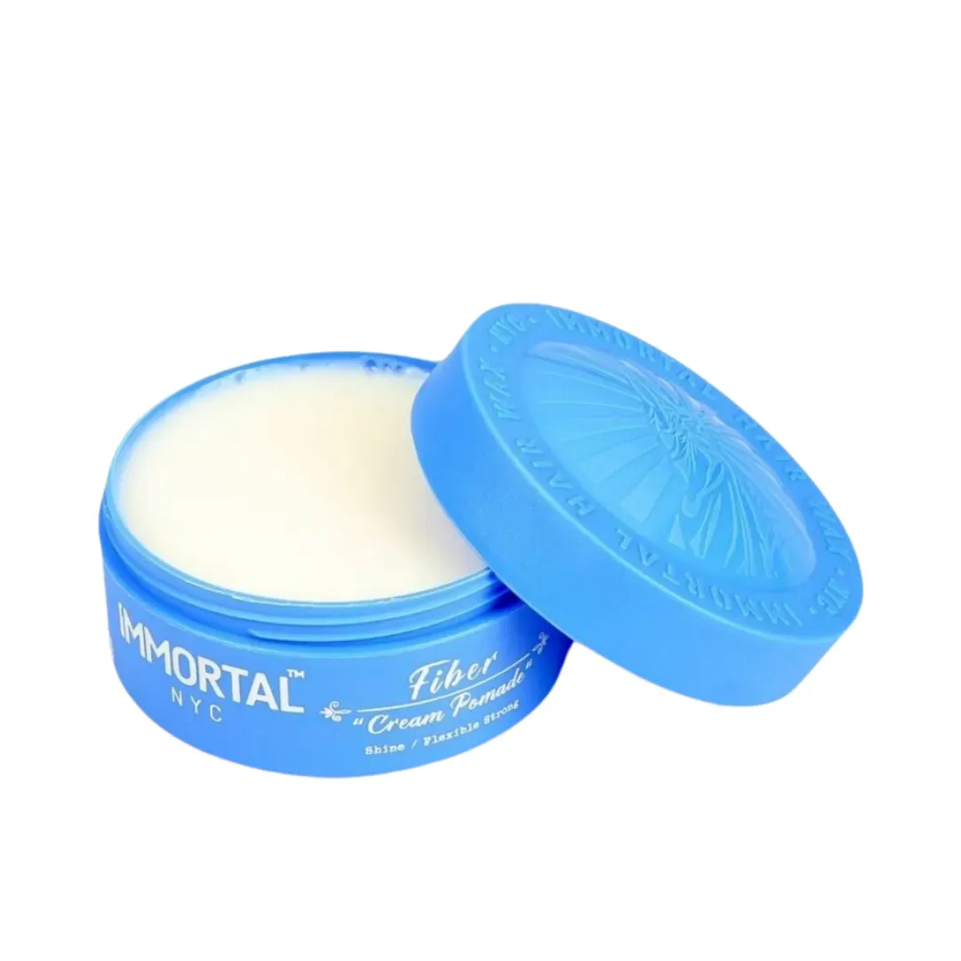 Cera Para Peinado Sin Brillo  Immortal NYC "Fiber Cream Pomade"