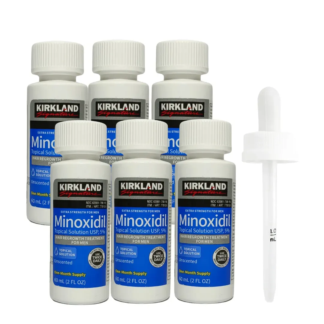 Minoxidil Kirkland 5% Caja Completa Importado