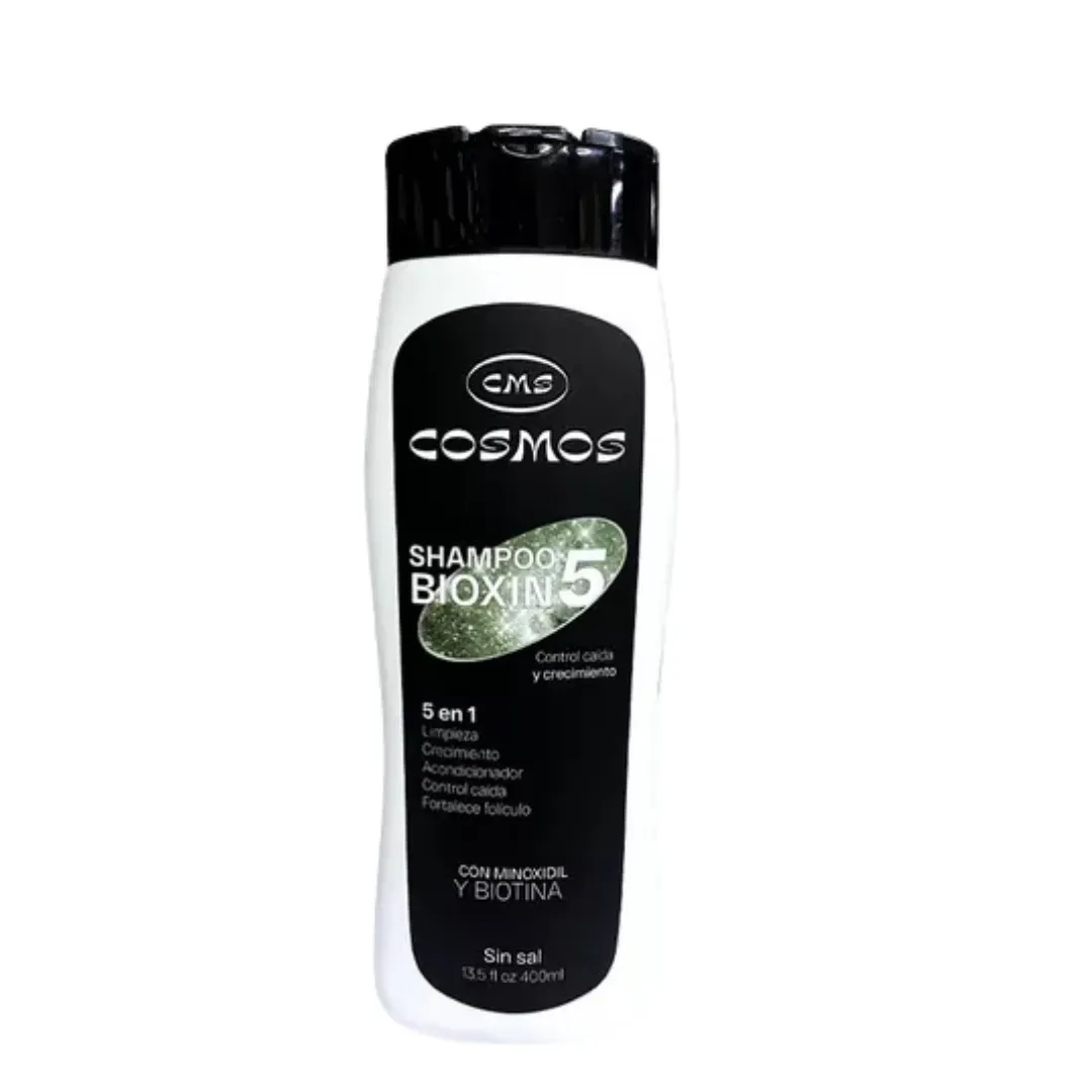 Shampoo Con Minoxidil y Biotina- Libre de Sal "Cosmos"