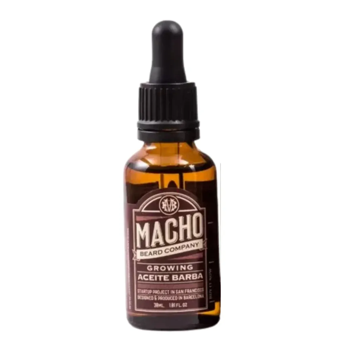 Aceite Hidratante Para Cabello y Barba  Con Romero "Macho"