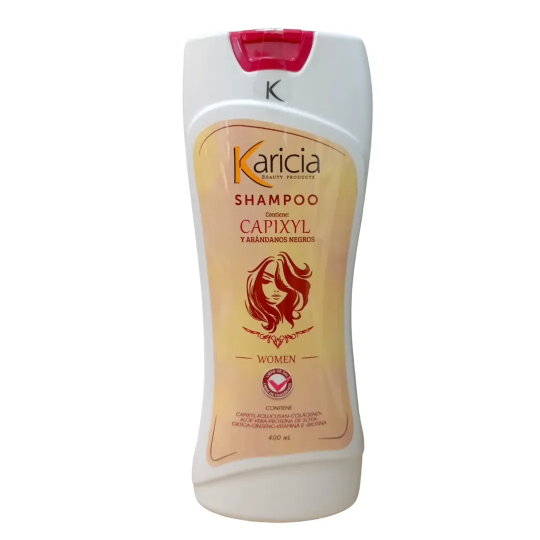 Shampoo Crecimiento y Libre de Sal Para Mujer "Karicia"