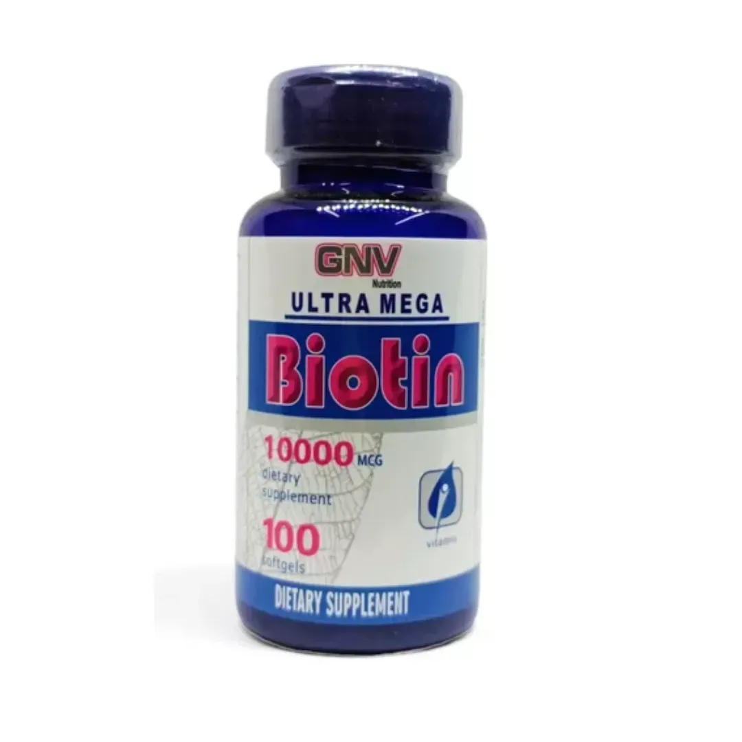 Biotina Ultra Mega 10.000 Mcg - Importada