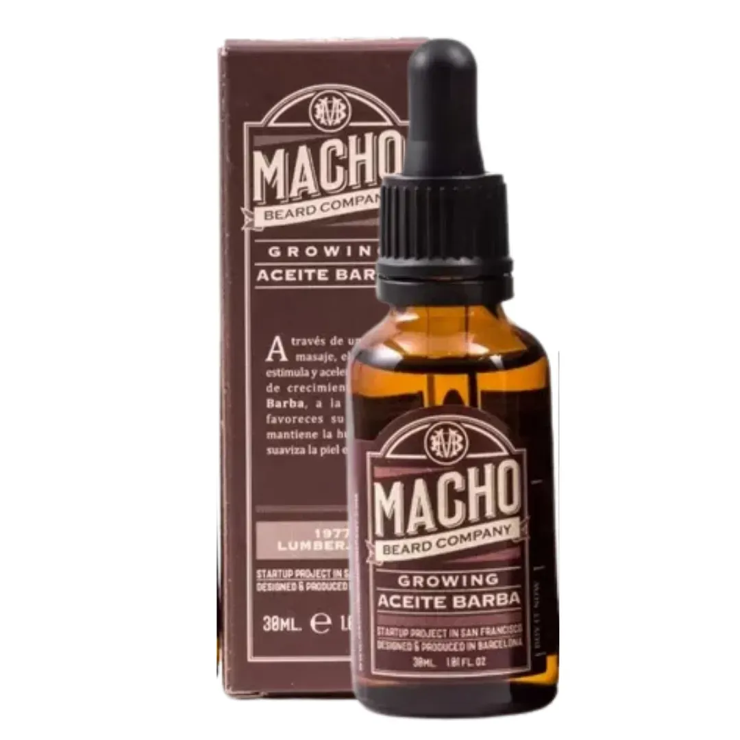 Aceite Hidratante Para Cabello y Barba  Con Romero "Macho"