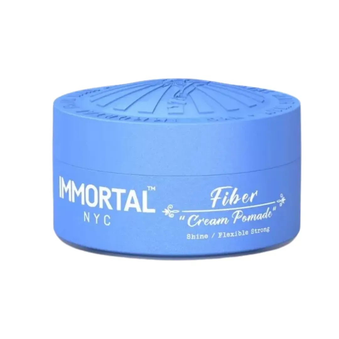 Cera Para Peinado Sin Brillo  Immortal NYC "Fiber Cream Pomade"