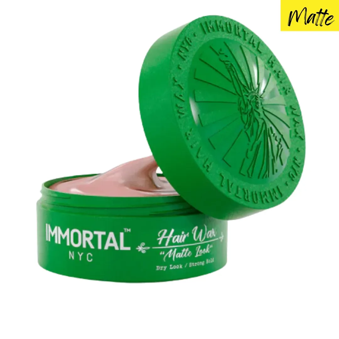 Cera Cabello Peinado Matte "Matte Look" Immortal NYC