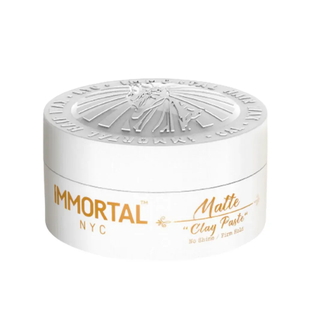 Cera Peinado Mate Natural  Clay Paste "Immortal NYC"