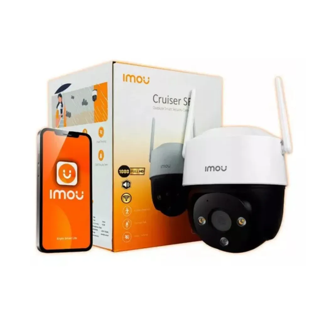 Cámara De Seguridad PTZ con Iluminación Vigilancia Exterior robótica 5mp, Cruiser SE+ IMOU