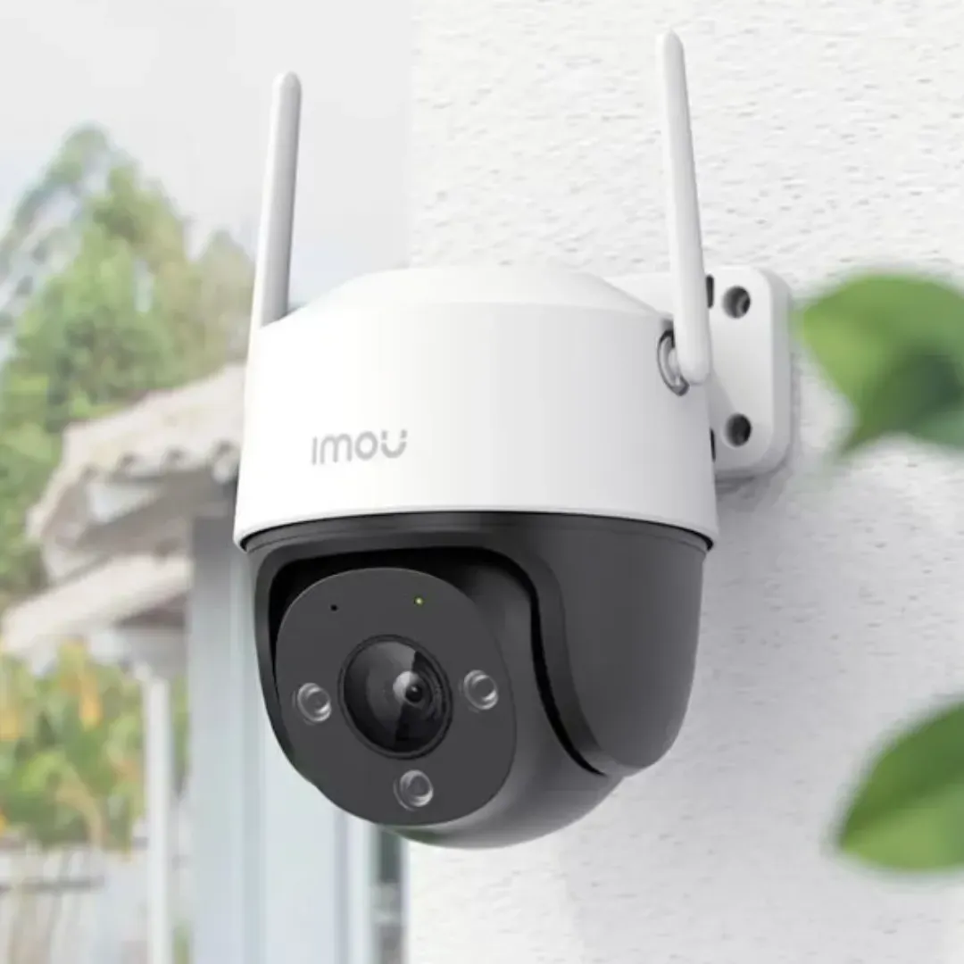 Cámara de Seguridad WiFi PTZ Robótica para Vigilancia Exterior 4MP