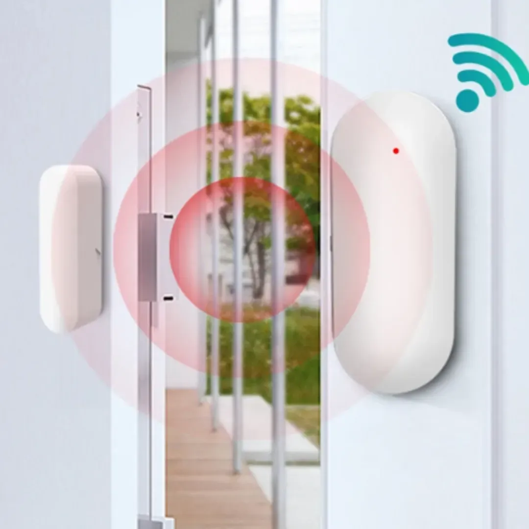 Sensor de Apertura WIFI Puerta Ventana Alertas Al Celular TUYA SMART