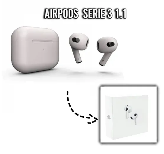 AirPods Serie 3 1.1: Tu Puerta De Entrada A Una Experiencia De Audio Cautivadora Y Personalizada