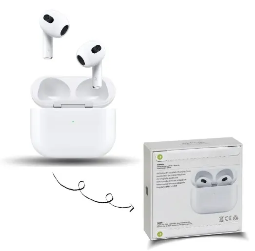 AirPods Serie 3 1.1: Tu Puerta De Entrada A Una Experiencia De Audio Cautivadora Y Personalizada